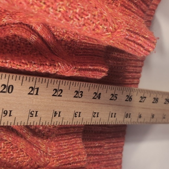 Faded Glory Crewneck Cable Knit Sweater Long Sleeve Pullover Top Size XL - Picture 6 of 9